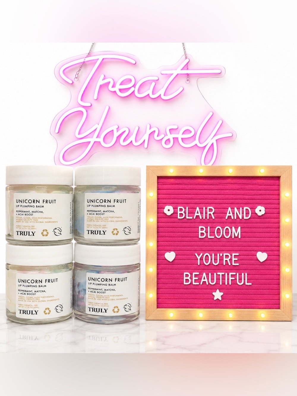 Truly Beauty Unicorn Fruit Lip Plumping Balm Bundle - Discontinued